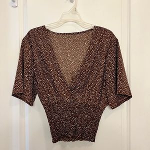 Crop top blouse